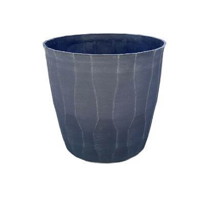 Planter in Saturn Style in grey