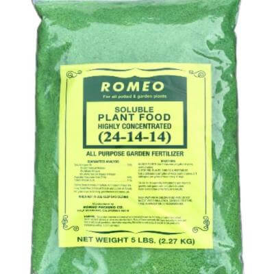 fertilizer for fruiting plants Romeo Plant Food- Excellent For Citrus in Pots